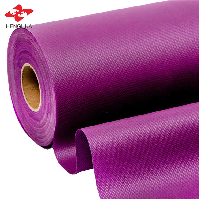 Tissu non tissé Henghua TNT Polypropylène Tissu non tissé PP Spunbond Tissu non tissé 80gsm