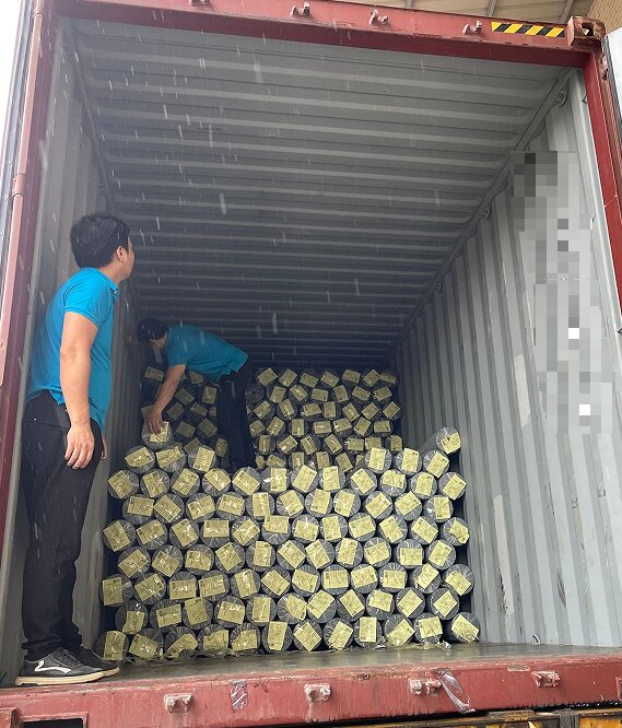 Tissu non tissé en polypropylène spunbond gris 95 g/m², largeur 160/180 cm, pour sacs