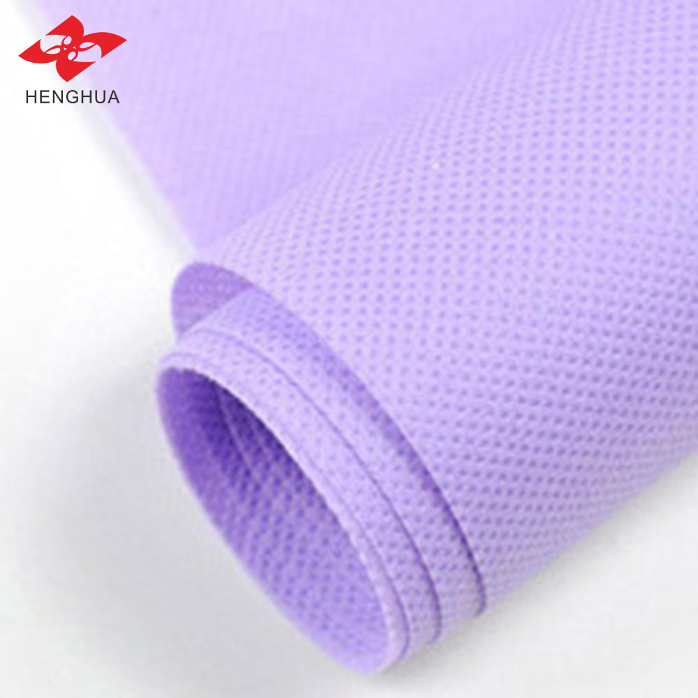 Henghua 75gsm Polypropylene Nonwoven Fabric PP Spunbond Nonwoven Fabric For Shopping Bags