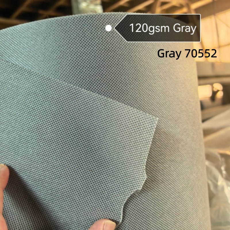 gray color pp spunbond fabric
