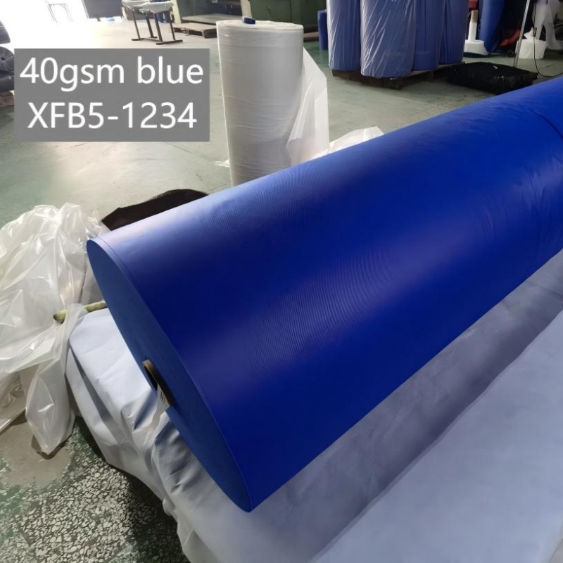 40gsm blue spunbond nonwoven